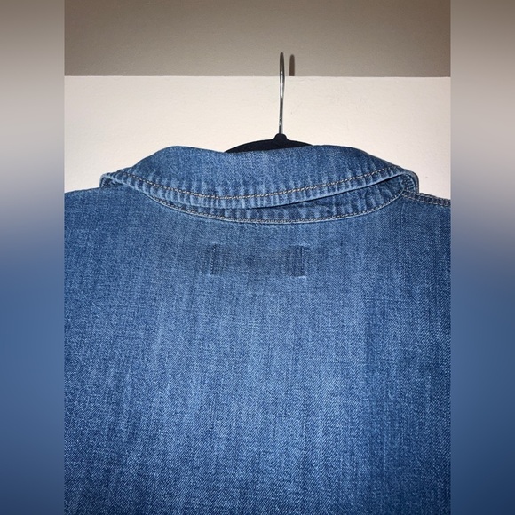 BANANA REPUBLIC Cruz Denim Maxi Dress SIZE: 4 - Picture 9 of 10